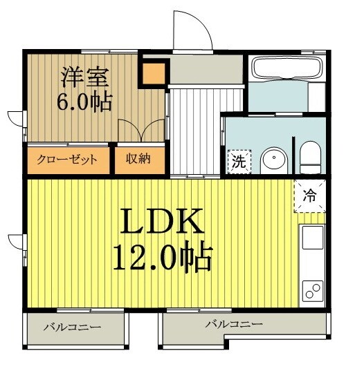 イリオスＩの物件間取画像