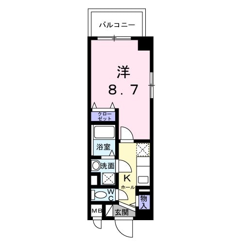 フロレゾンの物件間取画像