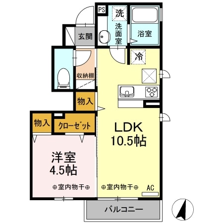 フィオーレの物件間取画像