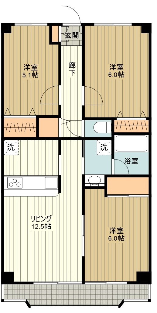 マノワール（新館）の物件間取画像