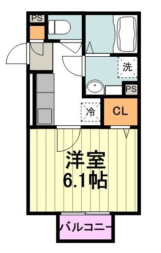 ソレーユくにたちの物件間取画像