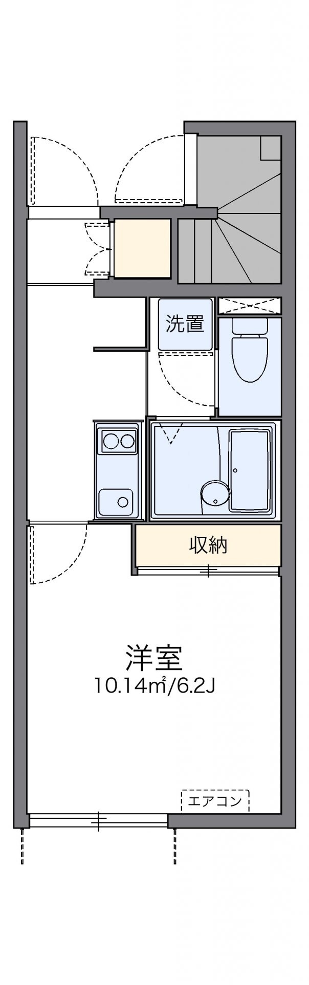 レオネクスト岩澤の物件間取画像