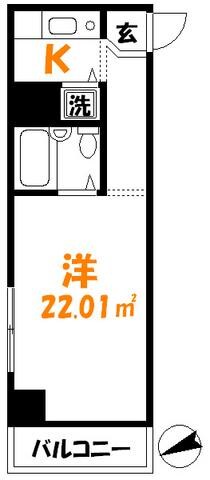 エルニド久米川の物件間取画像