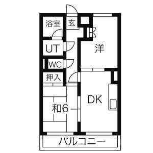 伊藤マンションの物件間取画像