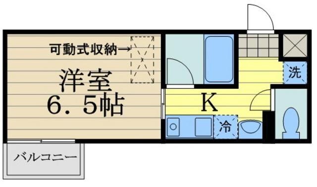 コンフォートの物件間取画像