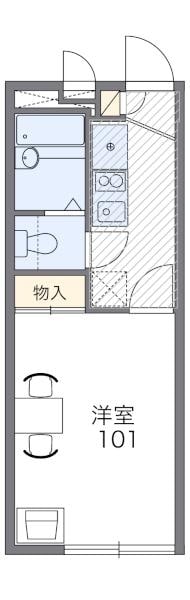 レオパレスＪＰIIの物件間取画像