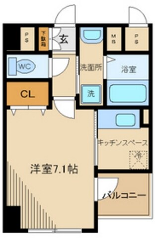 カミナールＢＢの物件間取画像