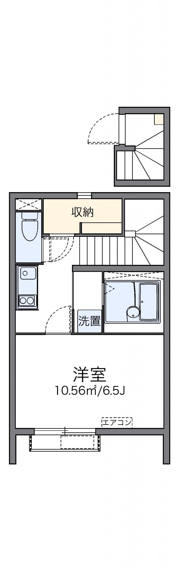 レオネクスト六番館の物件間取画像