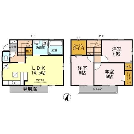 柏町戸建ＡＢＣの物件内観写真