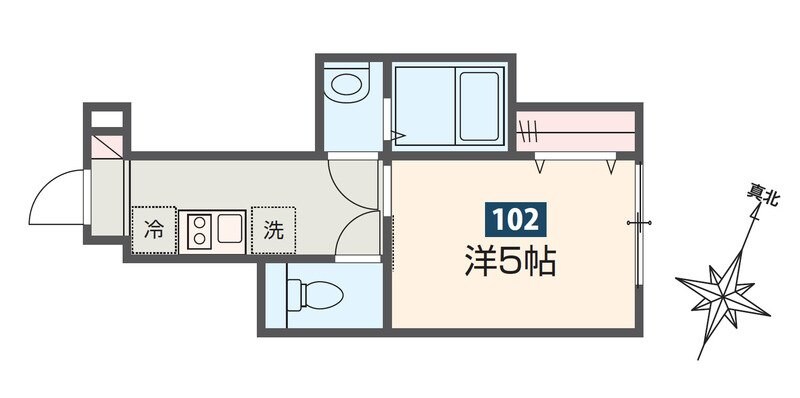 MELDIA矢川IIの物件間取画像