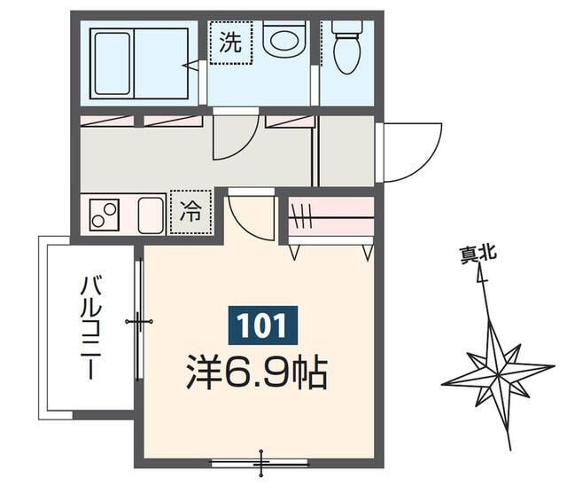 ＭＥＬＤＩＡ矢川IIIの物件間取画像