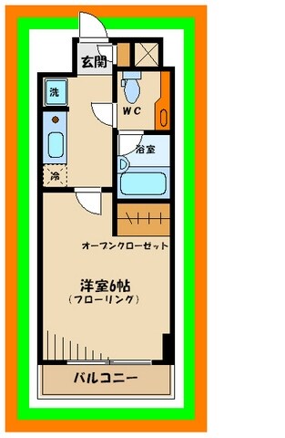 LINX LEGAMI （リンクスレガーミ）の物件間取画像