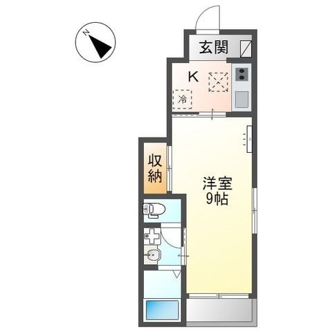 立川市高松町２丁目新築アパートの物件間取画像