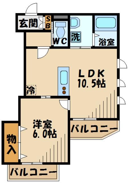 府中フォレストメゾン緑町の物件間取画像