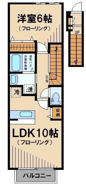 プロヴァンスの物件間取画像