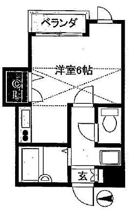 コートビレッジ西野の物件間取画像