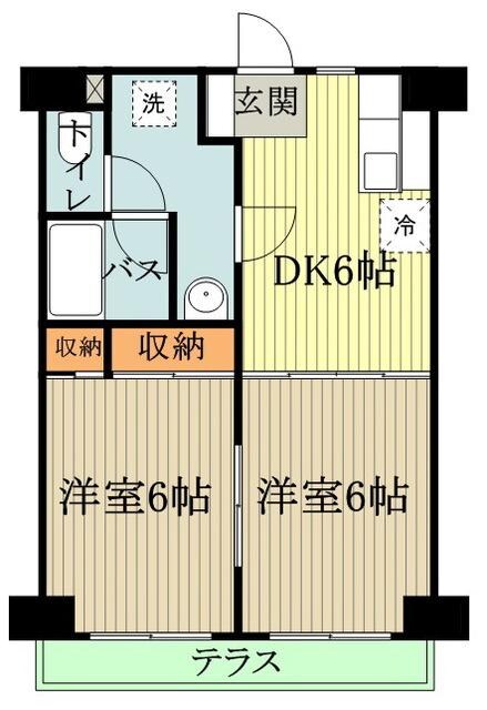 レジデンシア国分寺　の物件間取画像