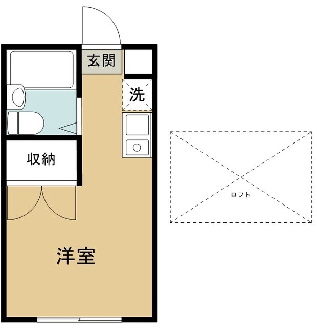 レオパレスアムールIの物件間取画像