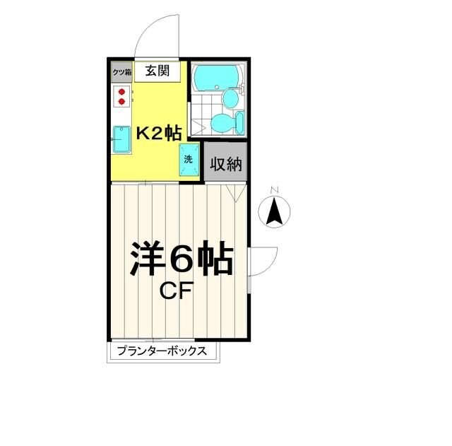 ルミナス吉祥寺の物件間取画像