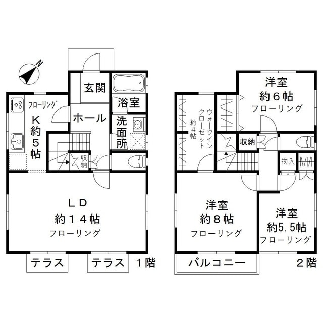 ベラージュ石神井台の物件間取画像