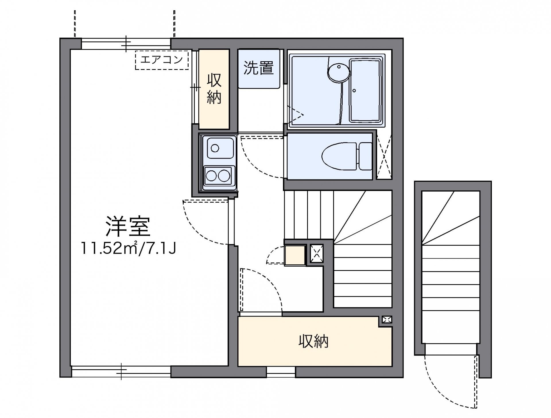 レオネクストＳＯＭＥＹＡの物件間取画像