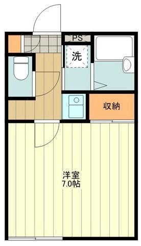 レオパレス天満の物件間取画像