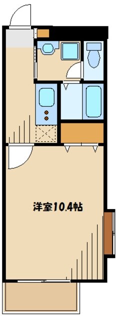 アンプルールフェールＫＯＫＩの物件間取画像