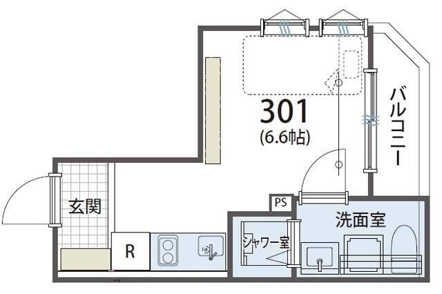 シエスタヴィラ田無トレクボクスの物件間取画像