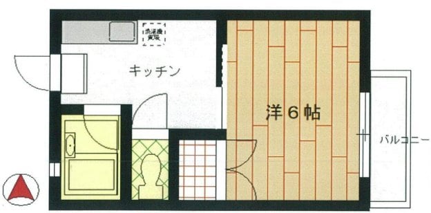 ベルンハイムの物件間取画像