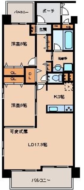 ジャルダングランデ小平の物件間取画像