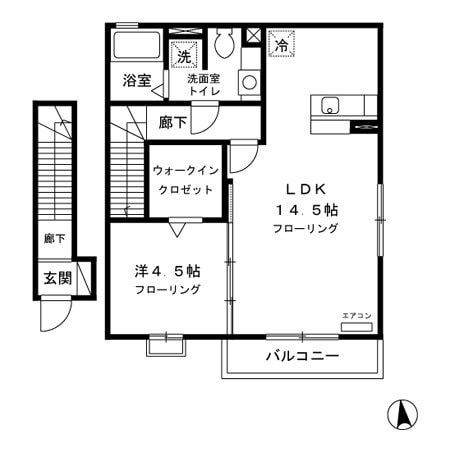 ラフィーネの物件間取画像