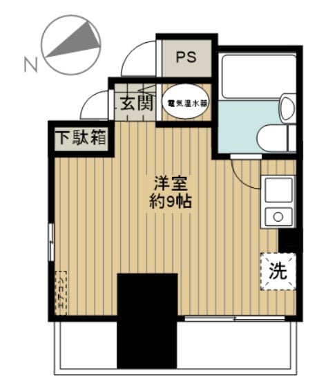 ペガサスマンション第２武蔵小金井の物件間取画像