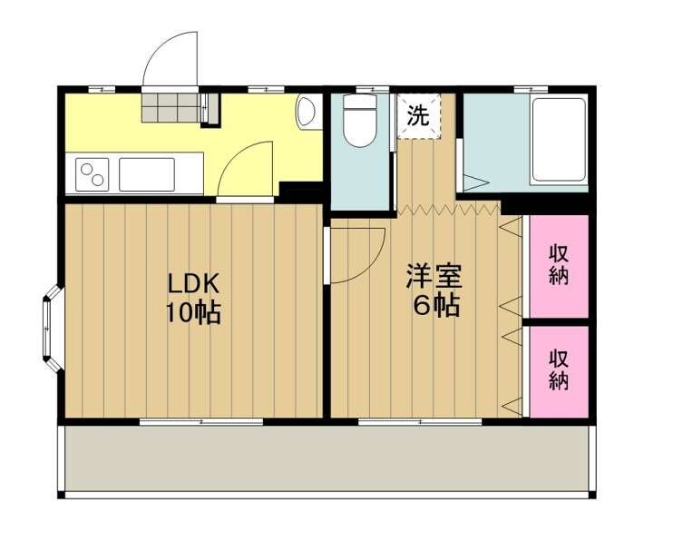 ドムス南荻窪の物件間取画像