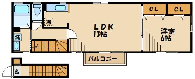 マルグリットＢの物件間取画像