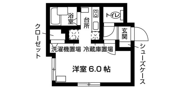 Ｎａｓｉｃ武蔵境の物件間取画像