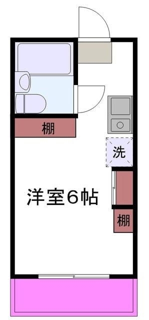 国立ドミトリーの物件間取画像