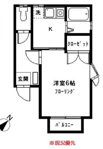 メゾネット新川の物件間取画像