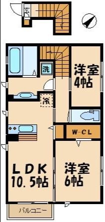 ライジングサンの物件間取画像