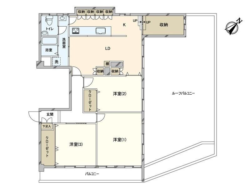 弥生ハウスの物件間取画像