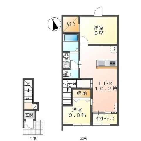 ファームベジタの物件間取画像