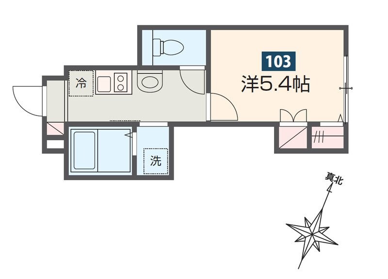 MELDIA矢川IIの物件間取画像