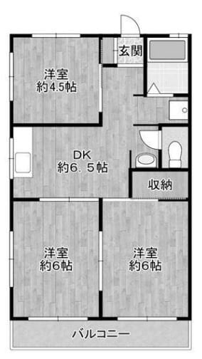 キノ・ムサシノの物件間取画像