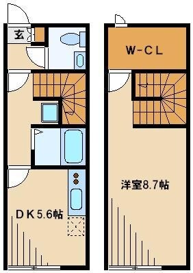 フレックス・ヴィラの物件間取画像