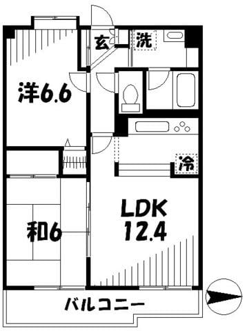 第３アークビルの物件間取画像