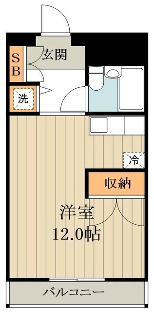 Keep　L　武蔵小金井の物件間取画像