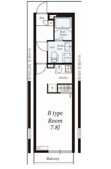 リブリ・ネージュの物件間取画像