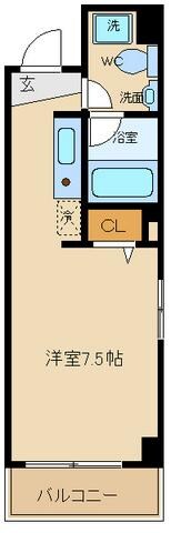 ビジュー府中の物件間取画像
