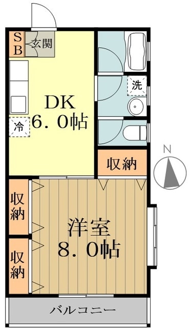 ルミエールの物件間取画像