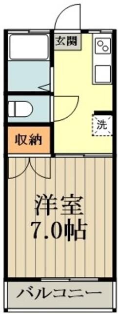 ビューハイム山王の物件間取画像