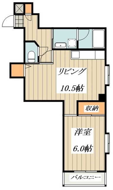 エクセル武蔵野の物件間取画像